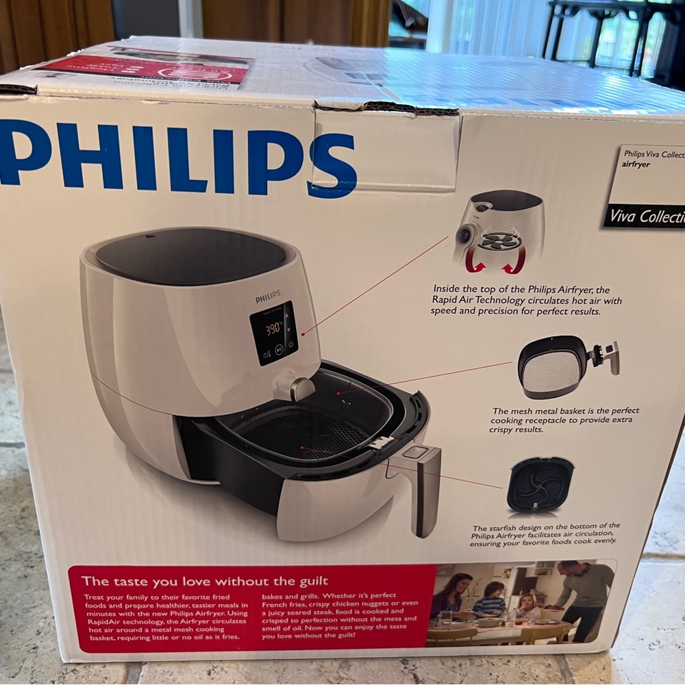 Philips digital viva air fryer…used few times clean